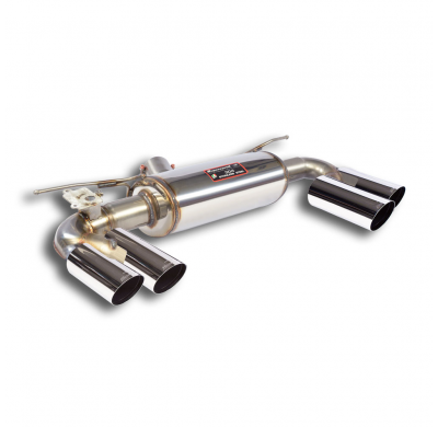 Escape Trasero Derecho-Izquierdo Oo80 Con Válvula "Race Tips"  - Bmw F87 M2 Coupè (370 Cv) 2016 -> Racing Supersprint