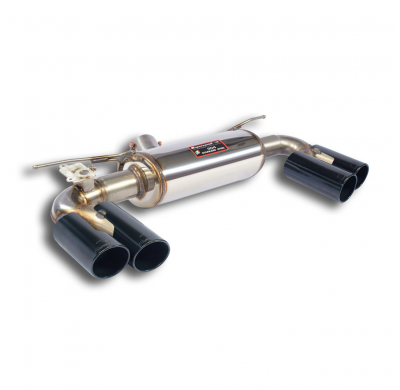 Escape Trasero Derecho-Izquierdo Oo90 "Negro" Con Válvula  - Bmw F87 M2 Coupè (370 Cv) 2016 -> "Diseño Doble Tubo" (With Val