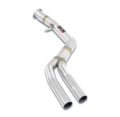Tubos delanteros Derecho-Izquierdo Sistema "Cat.-back" 100% de acero inoxidable - Solo kit completo BMW G05 X5 40i sDrive (USA M