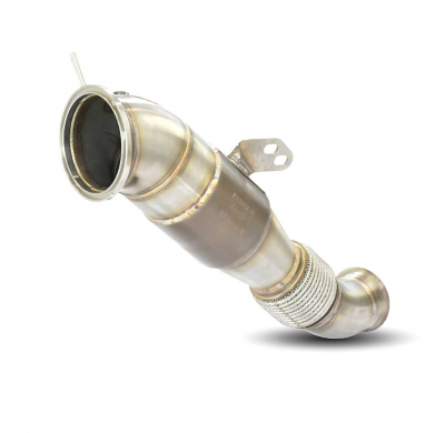 Downpipe + catalizador metalico 200CPSI Sistema 100% de acero inoxidable BMW G02 X4 M40i xDrive (B58 - 354 CV - modelos con OPF)