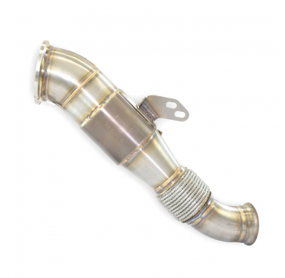 Downpipe + catalizador metalico 200CPSI Sistema 100% de acero inoxidable BMW G02 X4 M40i xDrive (B58 - 354 CV - modelos con OPF)