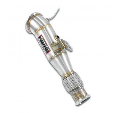 Downpipe (Substitucion catalizador ) Sistema 100% de acero inoxidable - Bajante con conexión mediante abrazadera en V. BMW G12 7