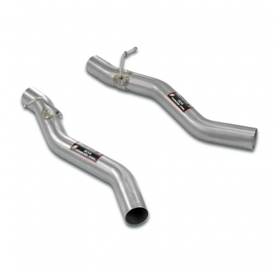 Kit de tuberías intermedias Derecha - Izquierda Kit de silenciador trasero (para difusor OEM) - Solo kit completo BMW G15 M850i