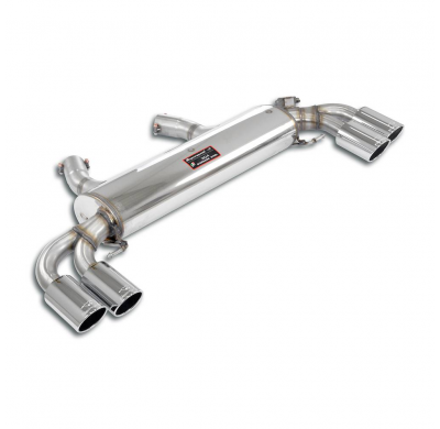 Escape trasero con válvula OO80 derecha - OO80 izquierda Sistema 100% de acero inoxidable "OPF-Back" - Solo kit completo BMW G42