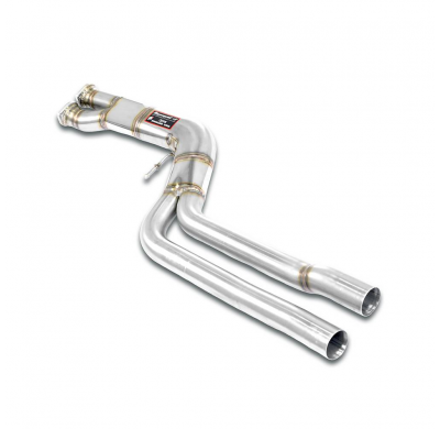 Tubo en J, sin resonancia Sistema 100% de acero inoxidable - Solo kit completo BMW F87 M2 CS (S55 - 450 CV) 2020 (Racing) "J-Pip