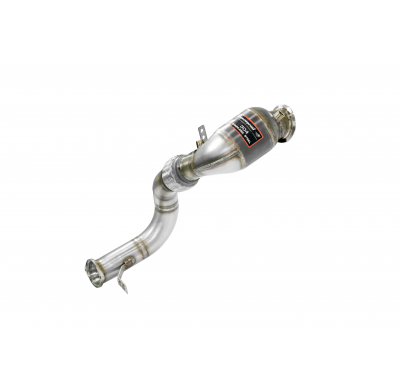 Tubo de escape descendente + convertidor catalítico metálico izquierdo Kit de tubo de bajada 100% acero inoxidable BMW G05 X5 50