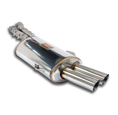 Escape Trasero "Racing" Oo70 100% Acero Inox  - Bmw E36 M3 3.0i (Switzerland Version - Sedan / Coupé / Cabrio) '93 -> '96 Su