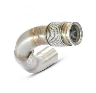 Downpipe kit Right - Left(Replaces the secondary catalytic) Kit de tubo de bajada inferior derecho + izquierdo BMW F92 M8 Coupè