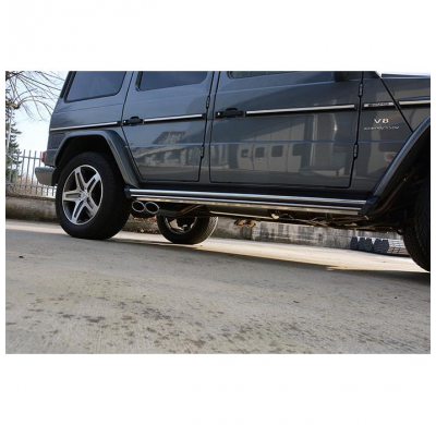 Escape Trasero Derecho 120x80 - Mercedes W463 (2-Puertas) G 500 V8 (M273 5.4l, 4v Motor) 2007 -> 2013 Supersprint