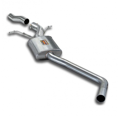 Tubo Central (Substituye Tubo Central Original ) - Audi A4 B8 (Sedan + Avant) 1.8 Tfsi (120-160-170 Cv) '13 -> '16 Supersprint