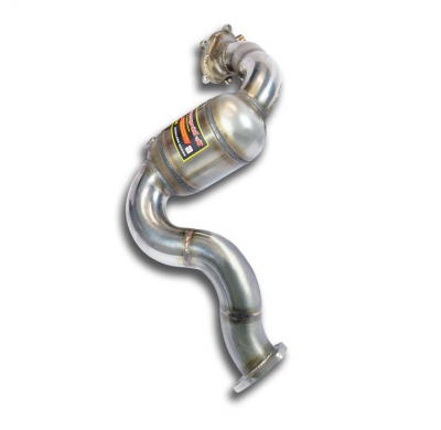 Downpipe Derecho + Catalizador Metalico - Audi S6 C7 4g (Sedan + Avant) 4.0 Tfsi (420 Cv) 2012 -> 2014 (With Valve) Supersprint