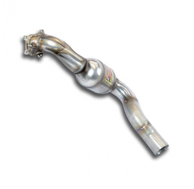 Downpipe Izquierdo + Catalizador Metalico  - Audi Rs6 C7 4g Facelift (Sedan + Avant) 4.0 Tfsi (560 Cv) 2015 -> 2018 (With Valve)