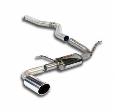 Tubo De Conexión + Escape Trasero O90  - Bmw F34 Lci Gran Turismo 318d (Motor B47 -150 Cv) 2015 -> Supersprint