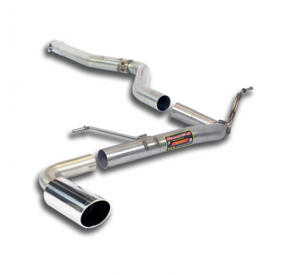 Connecting Pipe + Rear Pipe O90(Muffler Delete) - Bmw F36 Gran Coupè 418d (N47 - 143 Cv) 2014 -> 2015 Supersprint
