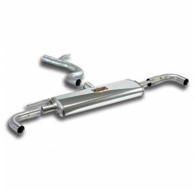 Escape Trasero Derecho-Izquierdo - Audi A3 8v Quattro 2.0 Tdi (150 Cv-184 Cv) 2013 -> Supersprint