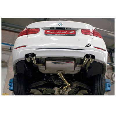 Escape Trasero Derecho-Izquierdo Oo80 - Bmw F30 Lci (Sedan) 320i 2.0t (B48 184 Cv) 06/2015 ->  Supersprint