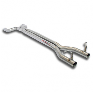 Tubo Central Derecho-Izquierdo + "X-Pipe" - Jaguar Xkr Coupè / Cabrio 4.2i V8 Supercharged (416 Cv) '06 -> '08 (With Valve) Supe