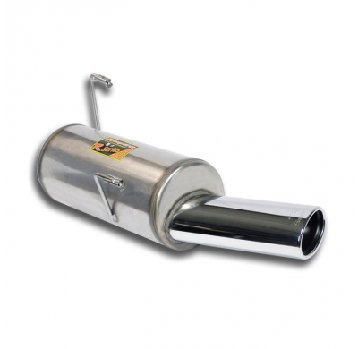 Escape Trasaero T 120x80 Acero 409 - Peugeot 206 Gt 2.0i (135 Cv) '01 -> Supersprint