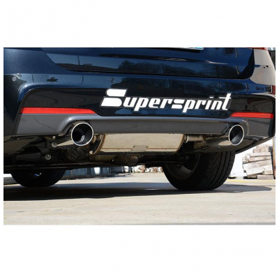 Escape Trasero Derecho-Izquierdo O100 - Bmw F30 / F31 Lci (Sedan-Touring) 340ix (326 Cv) 2015 -> Supersprint