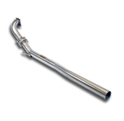 Turbo Downpipe Kit (Reemplaza Catalizador) - Audi Tt Mk2 Coupè/Roadster 2.0 Tfsi (200-211cv) '07->'14 (Racing ø76mm) Supersprint
