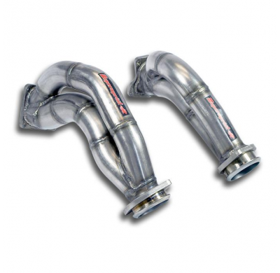 Turbo Downpipe Derecho-Izquierdo Aisi Acero 310s  - Mercedes W212 E 63 S Amg 4-Matic V8 (Sedan + Wagon) (M157 5.5i Bi-Turbo) (58
