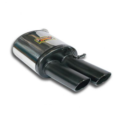 Rear Exhaust Left 100x75 Black - Audi A8 Quattro Facelift 4.0 Tfsi V8 (435 Cv) 2014 -> 2017 Supersprint