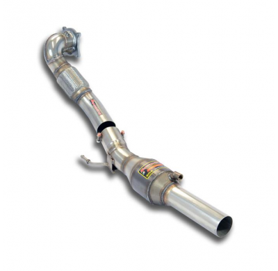 Turbo Downpipe Kit +  Catalizador Metalico 100 Cpsi Wrc - Vw Polo R Wrc 2.0 Tsi (220 Cv) 2013 -> Supersprint