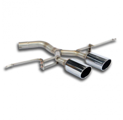 Tubo Trasero Oo 100 (Anula Silencioso)  - Vw Golf V 2.0tdi (140 Cv) '03 -> '08 Supersprint