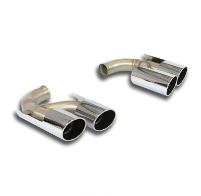 Colas De Escape Derecha-Izquierda Oo100 - Porsche 958 Cayenne 3.0 Diesel V6 (250 - 262 Cv) 2014 -> 2018 Supersprint