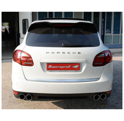 Kit Colas De Escape Derecho  Oo100 - Izquierdo Oo100 - Porsche 958 Cayenne 3.0t V6 Hybrid (333 - 416 Cv) 2014 -> 2018 Supersprin