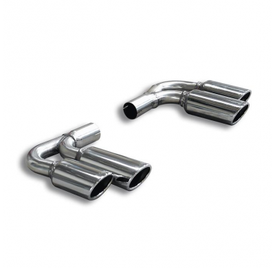 Kit Colas De Escape 4 Salidas 90x70 - Audi Tt Mk2 Quattro Coupè/Roadster 3.2i (250 Hp) '07 ->'10 (Turbo Conversion - 350 Hp) Sup