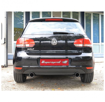 Kit Cola De Escape Derecha O90 - Izquierda O90 - Vw Golf Vi 1.6i (102 Cv) 2009 -> 2012 Supersprint