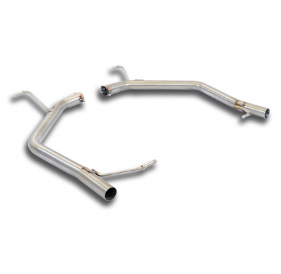 Tubo Trasero -Derecho-Izquierdo (Anula Silencioso) - Skoda Octavia 1.6 Tdi (90 Hp - 105 Hp) 2013 -> 2015 Supersprint