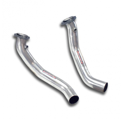 Downpipe Kit Right + Left for the Stock Manifold (Left and Right Hand Drive) - Mercedes S210 E 55 Amg V8 (S.W.) ' 98 -> ' 02 Sup