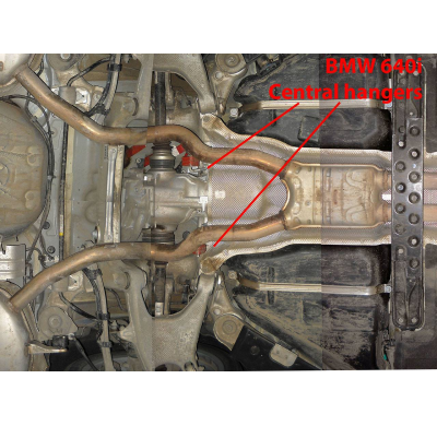 Kit Tubos Centrales Derecho-Izquierdo  - Bmw F10 / F11 535d Xdrive 2010 -> Supersprint