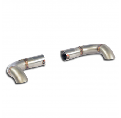 Kit Tubos De Salida Derecho-Izquierdo Para Paragolpes Y Difusor Oem - Mercedes W166 Gle 500 / 550 (Suv) 4.7i Bi-Turbo V8 2015 ->