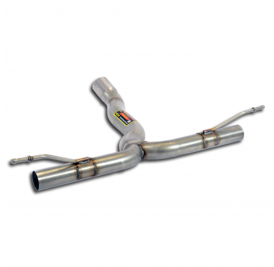 Tubo Trasero "Y-Pipe" (Anula Silencioso) - Mercedes W176 a 220 4-Matic (184 Cv) 2016 ->  Supersprint