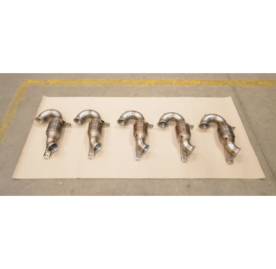 Downpipe + catalizador metalico Downpipe kit 100% Stainless steel - (Also for GPF models) MERCEDES W167 SUV GLE 53 AMG 4-Matic+