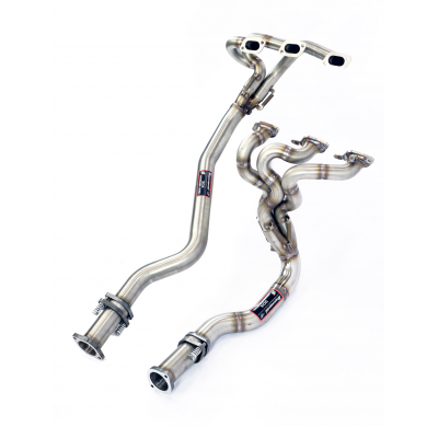 Collector Inox  + Downpipe Kit  - Alfa Romeo Gtv 3.2i V6 24v (240 Cv) '03 -> '05 Supersprint