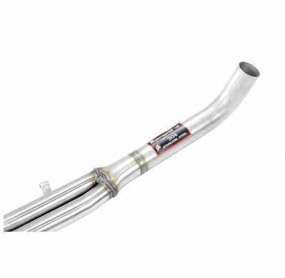 Centre exhaust Sistema 100% Inox ALFA ROMEO 75 2.5 V6 Quadrifoglio Oro/Milano (156 CV) '85 -> '87 Centre exhaust SIN HOMOLOGACIO
