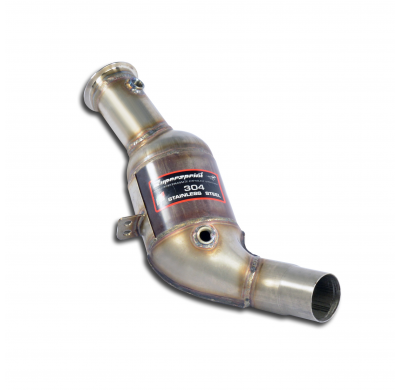 Downpipe Right + Metallic Catalytic Converter 200cpsi - Alfa Romeo Giulia Quadrifoglio 2.9i V6 Bi-Turbo (510 Cv) 2016 -> Supersp