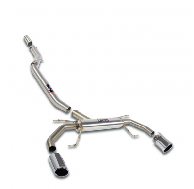 Rear Muffler Sport B Package Paquete de rendimiento ALFA ROMEO GIULIA Ti 2.0i Turbo (280 CV - modelos con GPF) 2019 -> 2021 Rear