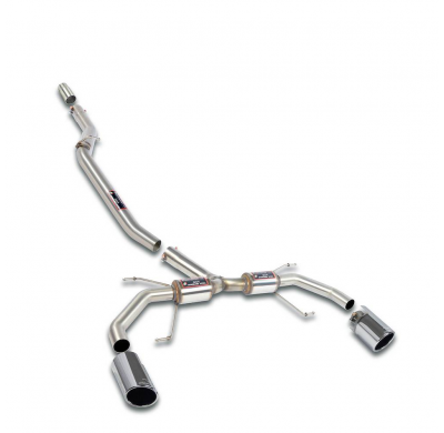 Rear Muffler Race B Package Paquete de rendimiento ALFA ROMEO GIULIA 2.0i Turbo (200 Hp) 2016 -> 2018 Rear Muffler Race B Packag