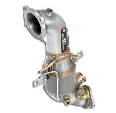 Downpipe + catalizador metalico 200CPSI Tubo de escape descendente 100% acero inoxidable - (Elimina el filtro de partículas de g
