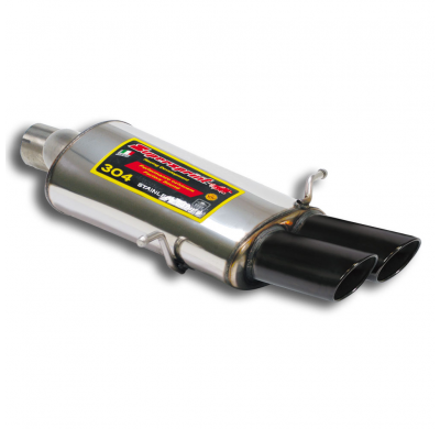 Escape Trasero 100x75 "Negro" - Audi A4 Rs4 Quattro 2.7i  V6 (380 Cv)  ' 00 -> ' 02 Supersprint