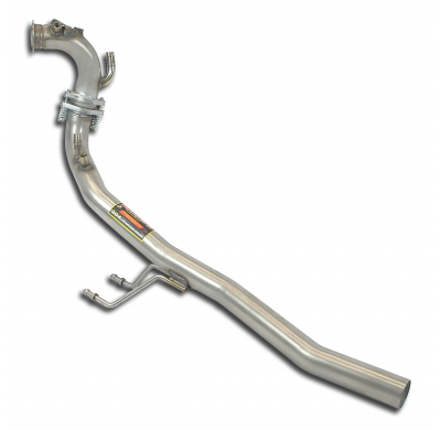 Turbo Downpipe Kit (Reemplaza Filtro De Partículas Diesel) Con Tapones Para Los Accesorios De Presión Y Sensor O² - Vw Golf Vi 2