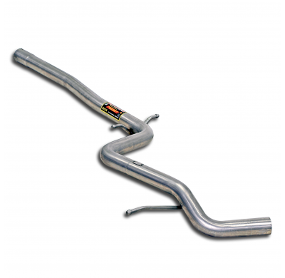 Tubo Central 100%  Acero Inox (Reemplaza Escape Central Oem) - Audi A3 8p 1.2 Tfsi (86 - 105 Cv) 05/2011 -> 2012 Supersprint