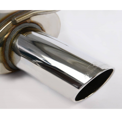 Escape Trasero Izquierdo O100 - Audi A4 "Dtm Edition" Quattro 2.0 Tfsi (220 Cv) (Sedan + Avant) '05 -> '08 Supersprint