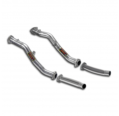Turbo Downpipe Kit Derecho-Izquierdo - Audi A4 S4 Quattro (Sedan + Avant + Cabrio) 4.2i V8 (344 Cv) '05 -> '08 Supersprint