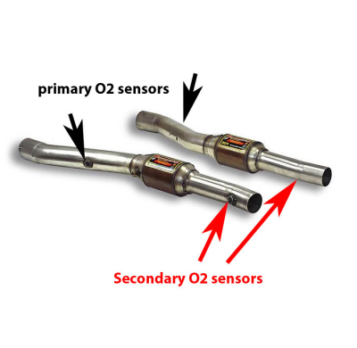 Catalizador Metalico Delantero Derecho-Izquierdo  - Bmw E39 Touring 540i V8 '96 -> '02 Supersprint
